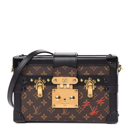 Louis Vuitton Monogram Petite Malle Black 1 of 9