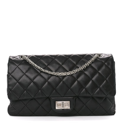 Chanel Lambskin Quilted 2.55 Reissue 227 Flap Black 1 of 10