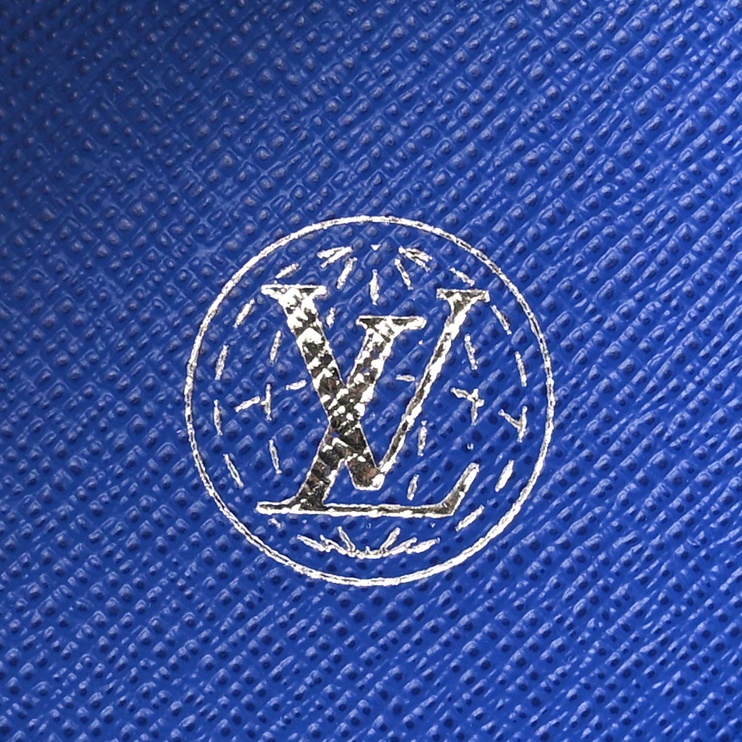 Louis Vuitton Damier Heritage Pocket Organizer Blue Green 7 of 9