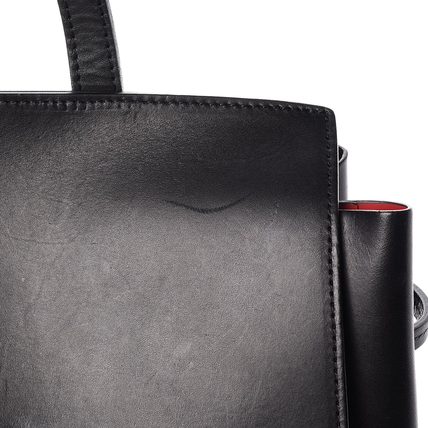 Calfskin Mini Lady Bag Black Flamma