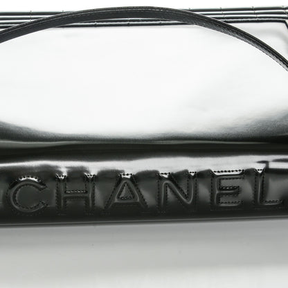 Chanel Glazed Calfskin Large Boy Flap Black 8 of 8