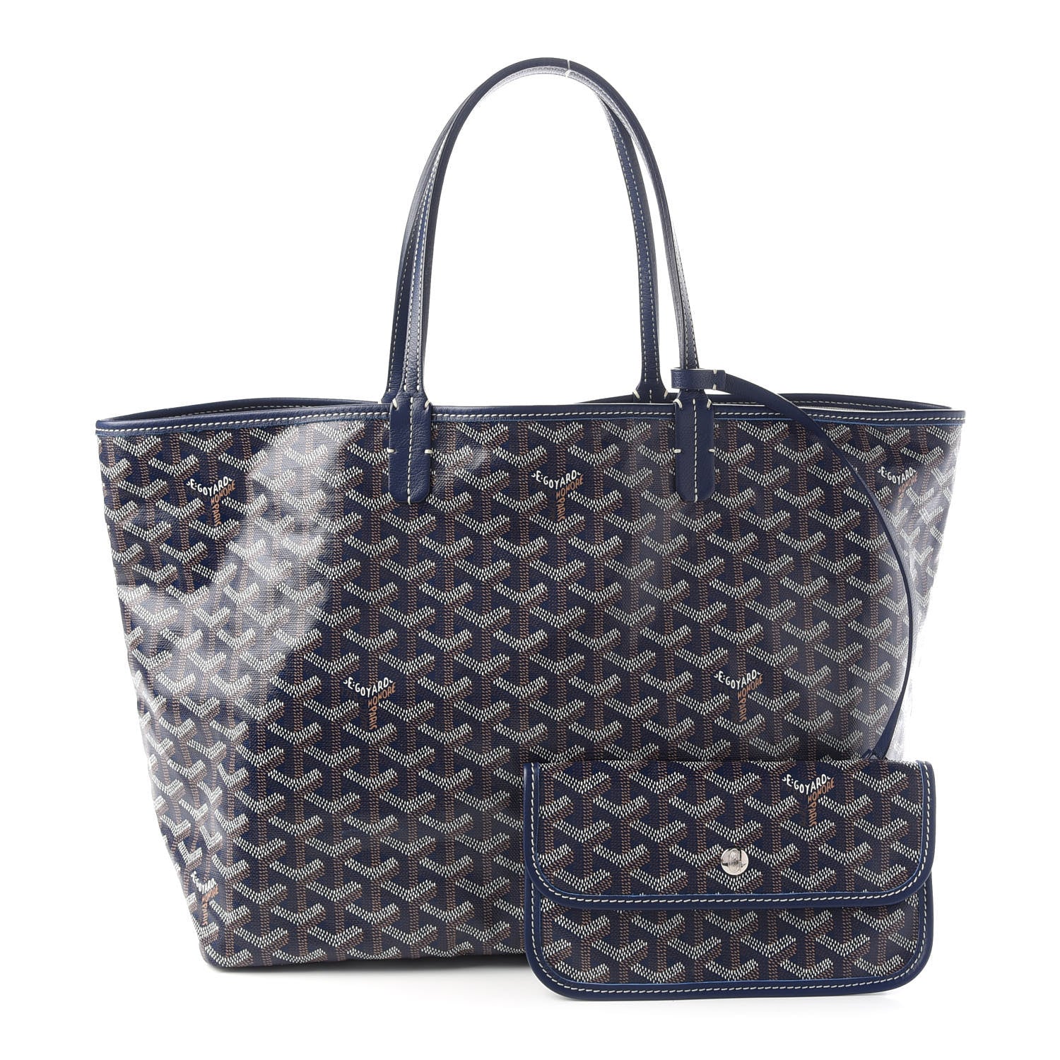 Goyard Goyardine Saint Louis PM Navy 1 of 8