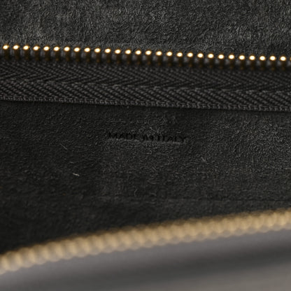 Celine Grained Calfskin Nano Belt Bag Grey 6 of 9
