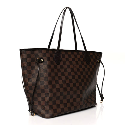 Louis Vuitton Damier Ebene Neo Neverfull MM Rose Ballerine 2 of 12