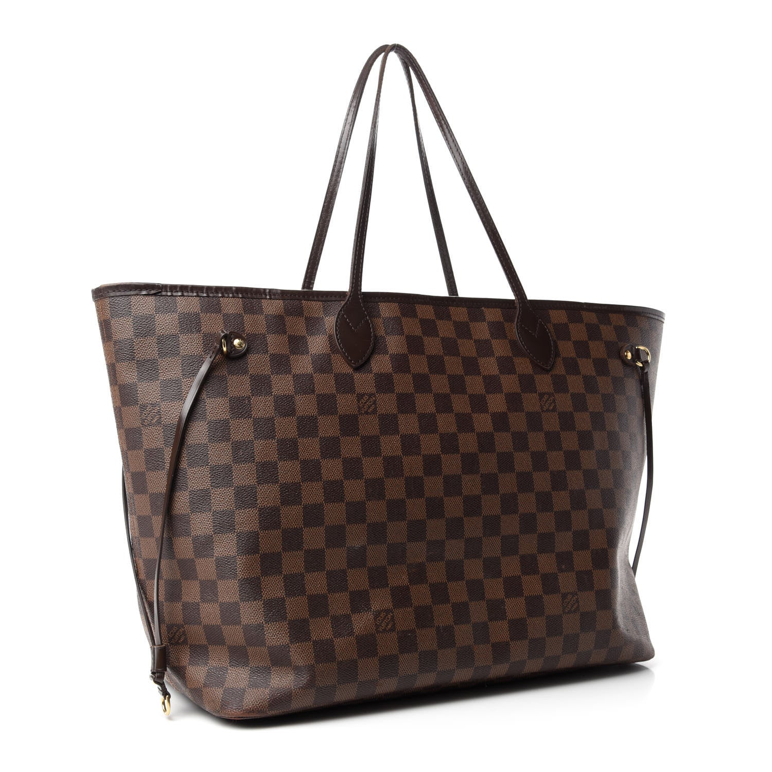Louis Vuitton Damier Ebene Neverfull GM 3 of 21