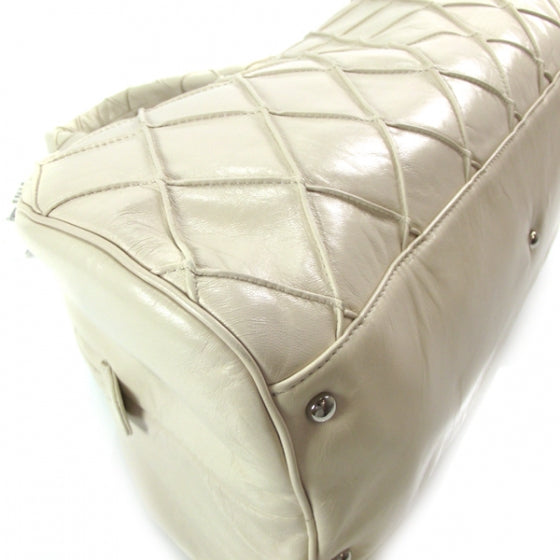 Lambskin Bowling Bag Ivory