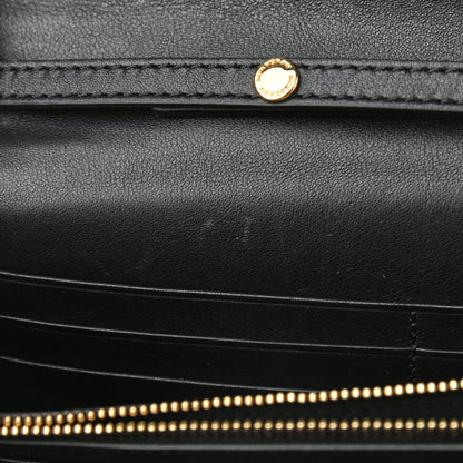 Burberry Calfskin House Check Henley Wallet On Chain Black 7 of 10