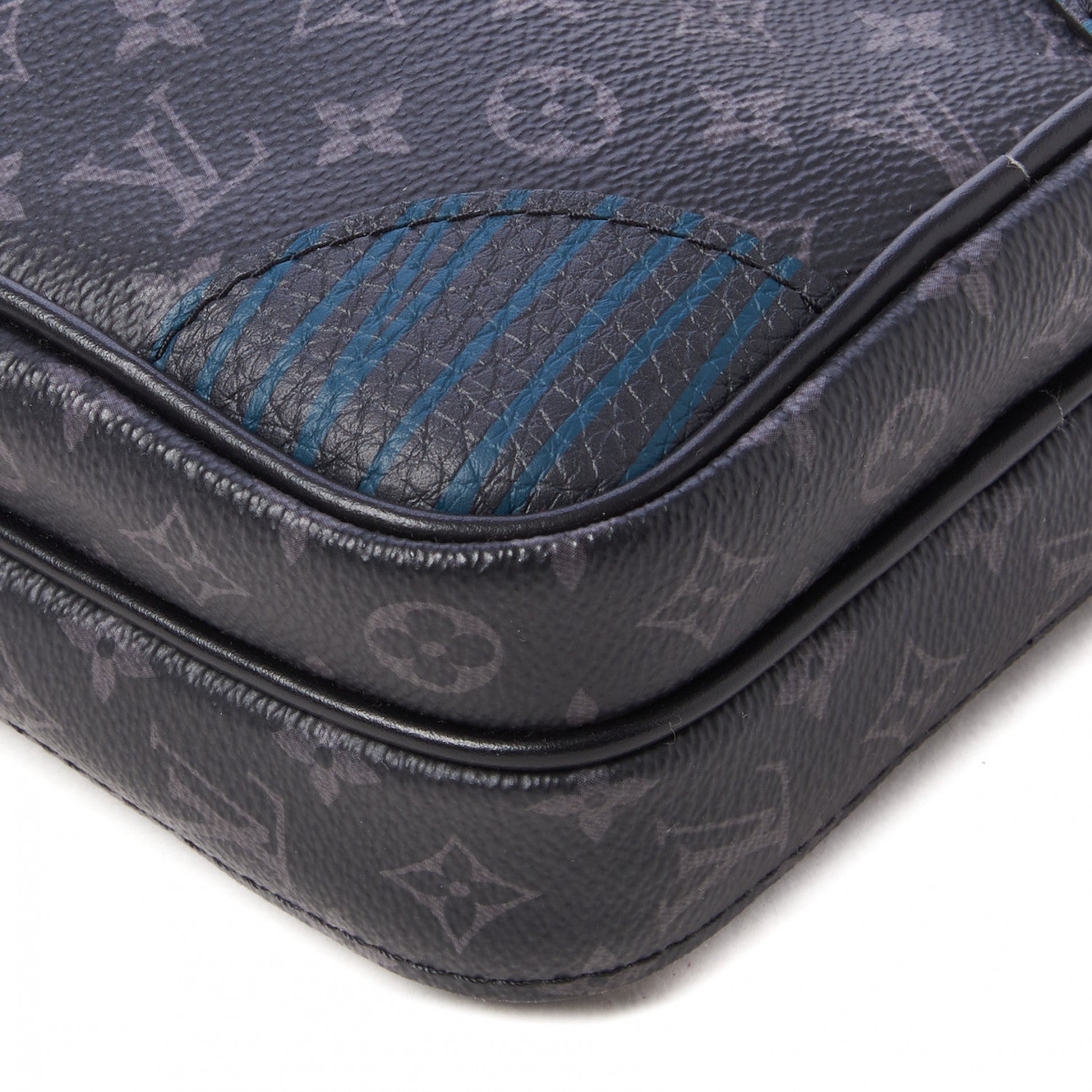 Louis Vuitton Monogram Eclipse Patchwork Amazone Sling Bag 5 of 7
