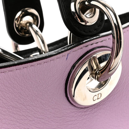 Christian Dior Smooth Calfskin Medium Diorissimo Tote Pink Fuchsia Black 15 of 20