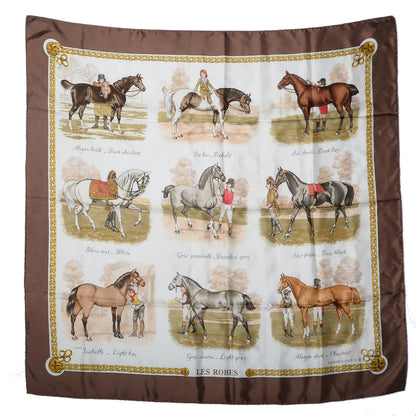 Hermes Silk Les Robes Scarf 90 2 of 4