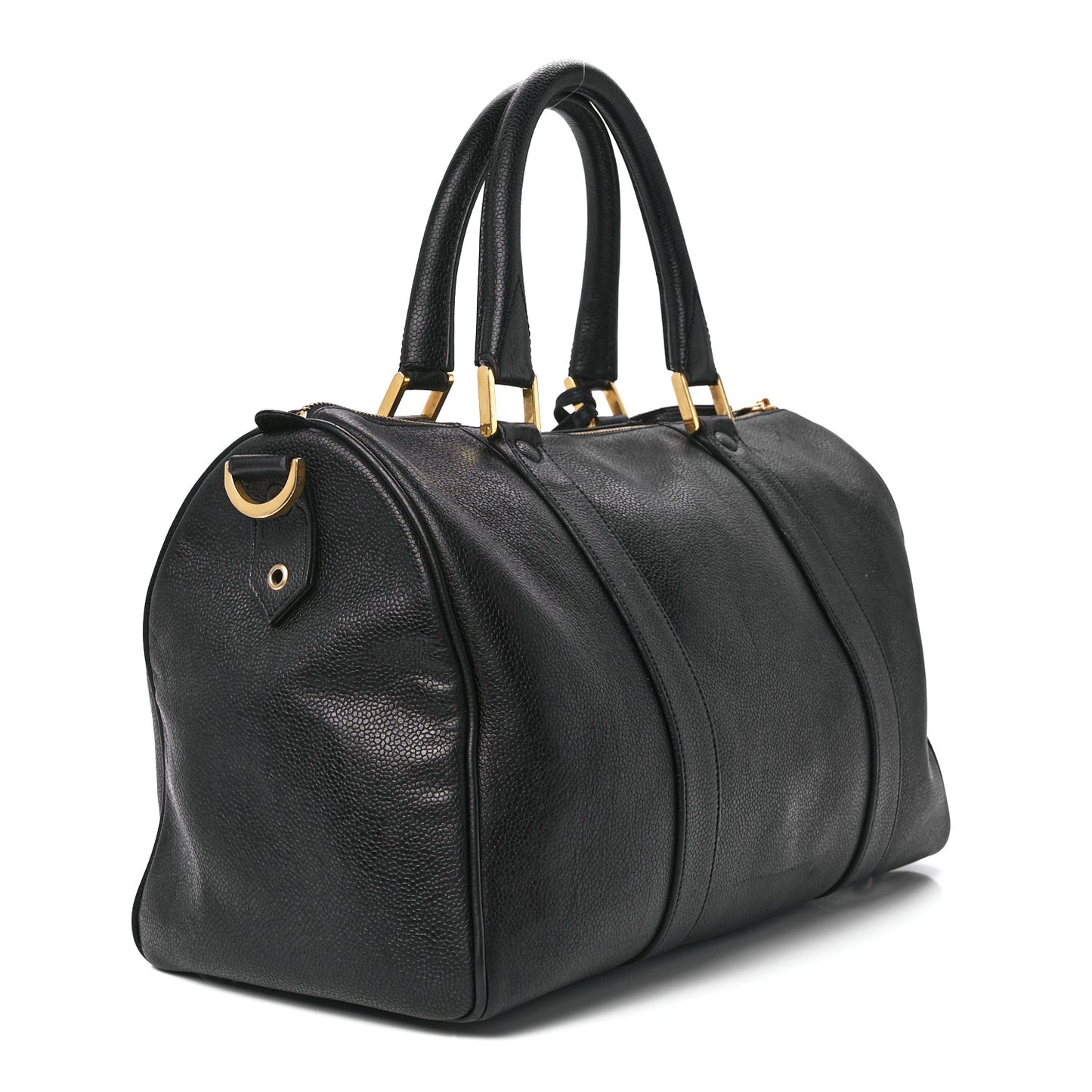 Caviar Timeless CC Duffel Bag Black
