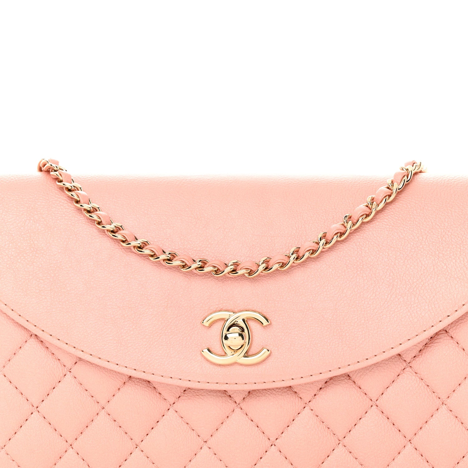 Chanel Iridescent Calfskin Smart Pocket Flap Bag Pink 8 of 12