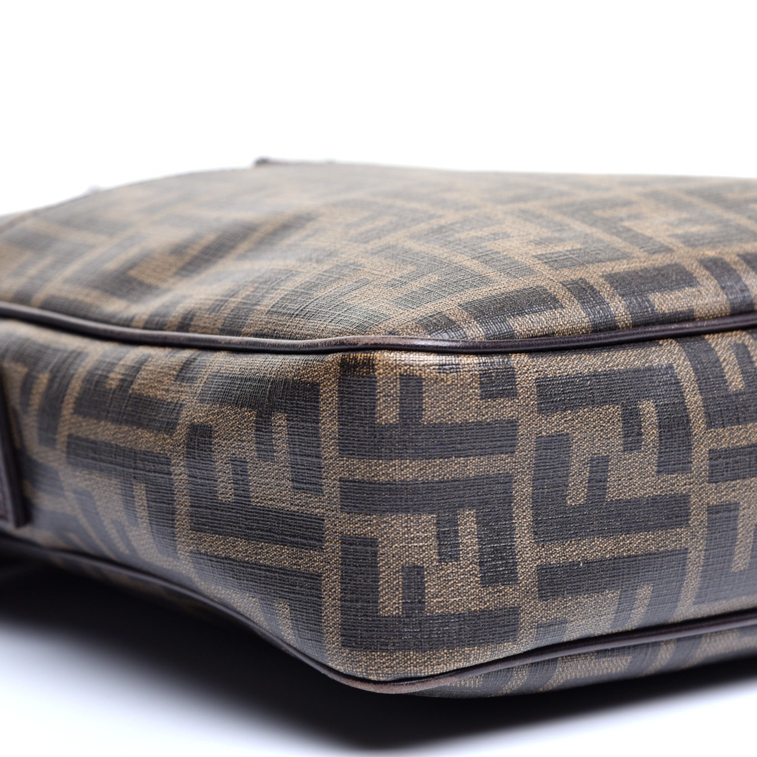 Fendi Zucca Spalmati Messenger Bag Tobacco 6 of 11