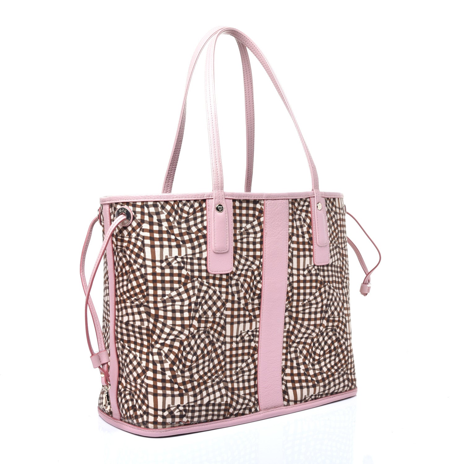MCM Visetos Medium Liz Reversible Shopper Tote Soft Pink 11 of 16