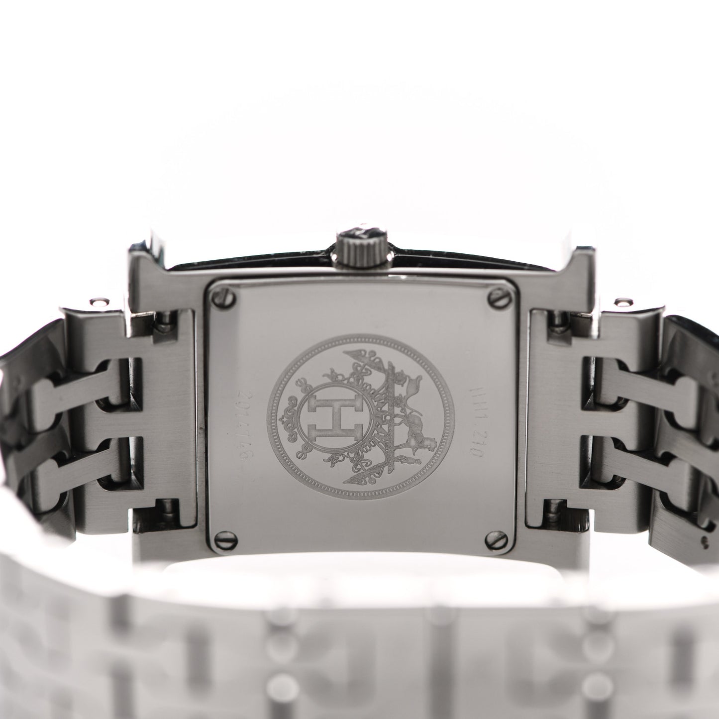 Stainless Steel 21mm Heure H Hour Quartz Watch Blue