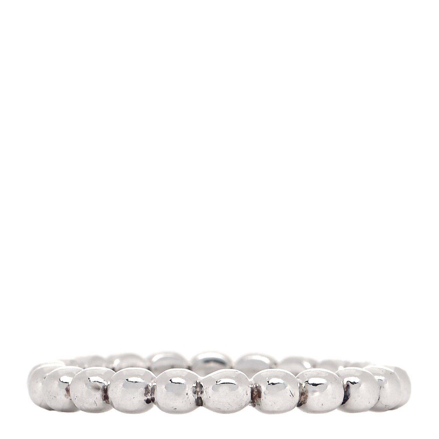 Tiffany Sterling Silver HardWear Bead Ring 53 6.5 1 of 5