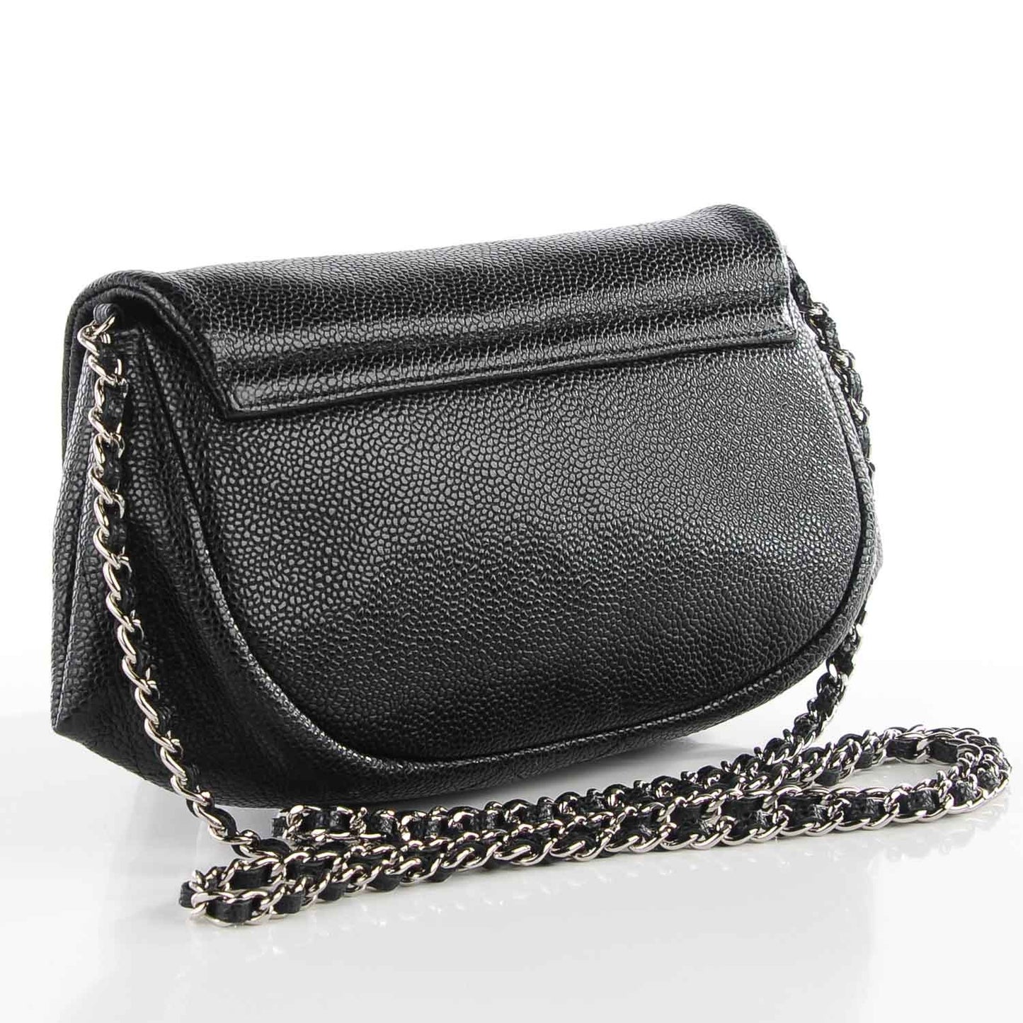 Caviar Half Moon Wallet On Chain WOC Black