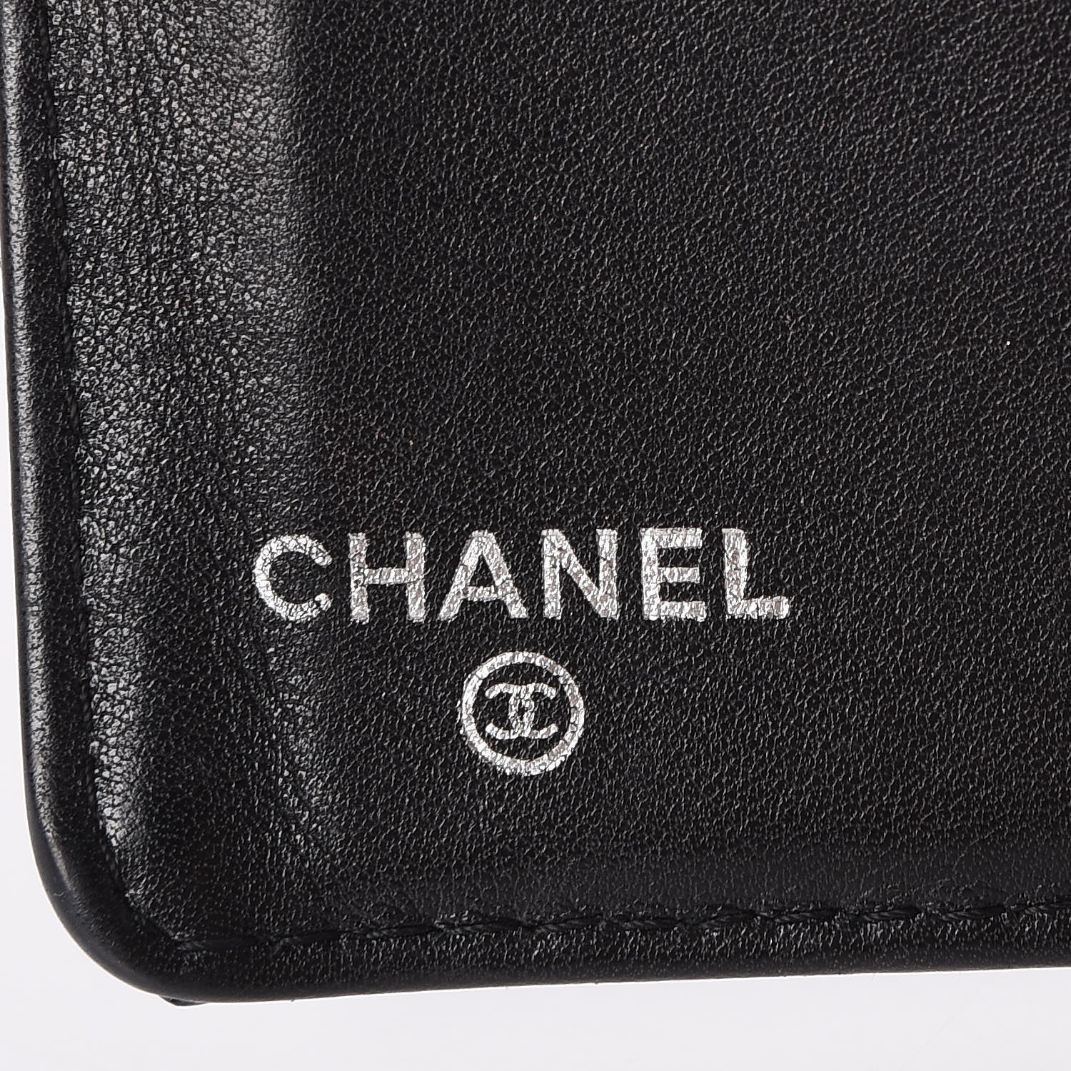 Chanel Patent Quilted Brilliant Yen Wallet Black 6 of 8