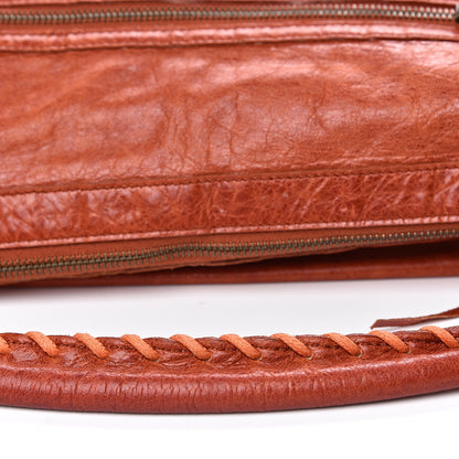 Balenciaga Agneau Classic Hardware Day Hobo Rouille 10 of 17