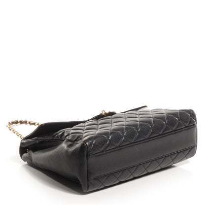 Chanel Caviar Jumbo XL Flap Black 4 of 9
