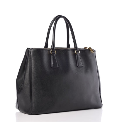 Prada Saffiano Large Galleria Double Zip Tote Black 3 of 22