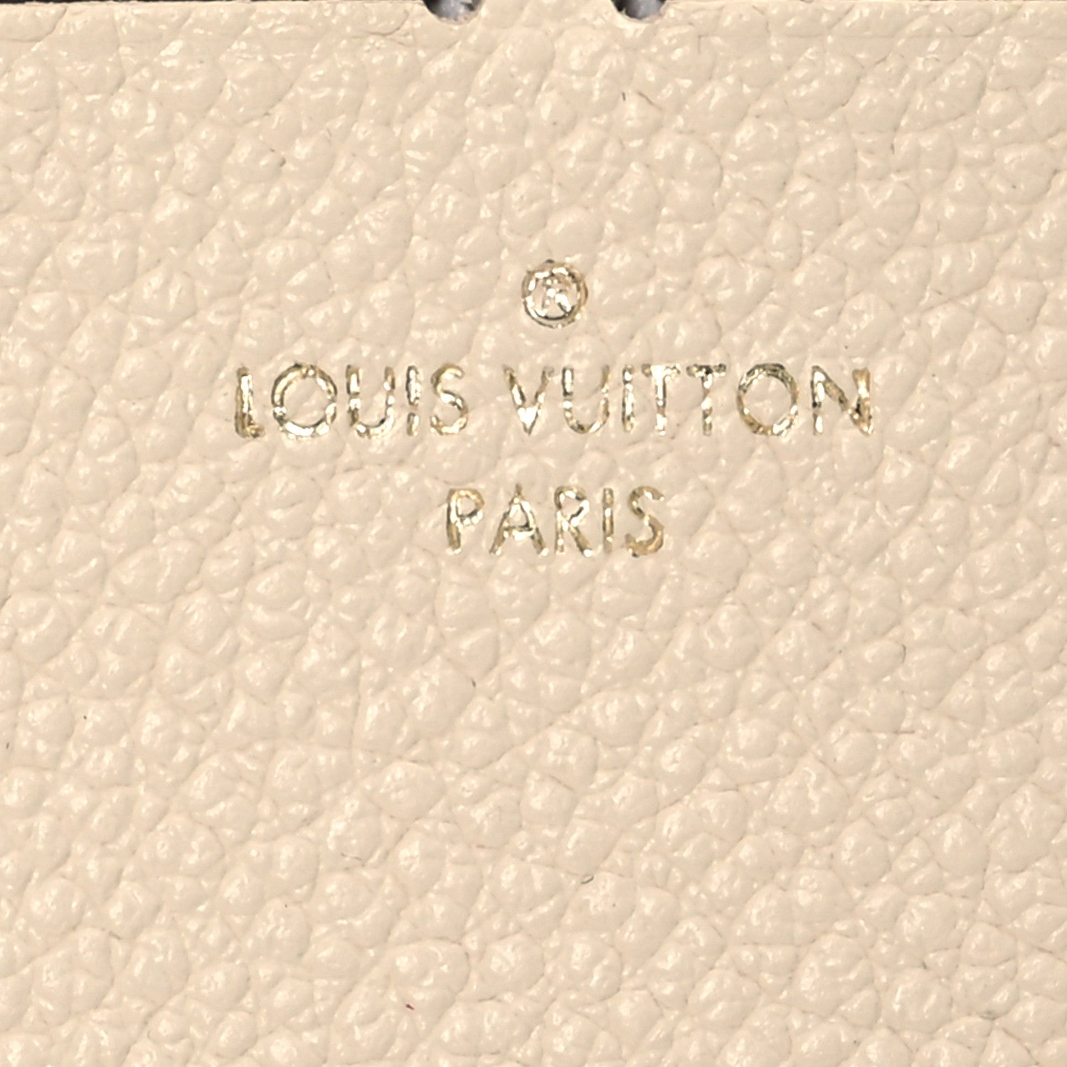 Louis Vuitton Calfskin Felicie Chain Wallet Card Holder Insert Tourterelle 6 of 6