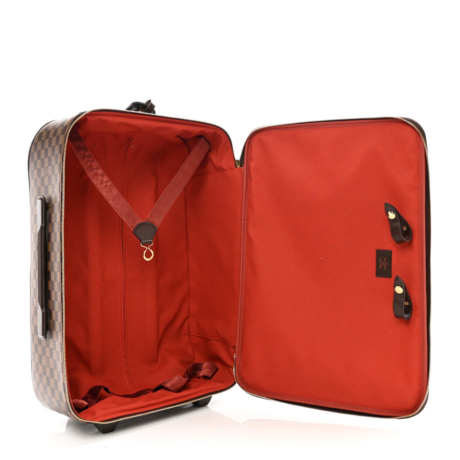 Louis Vuitton Damier Ebene Pegase 55 Rolling Luggage 5 of 14