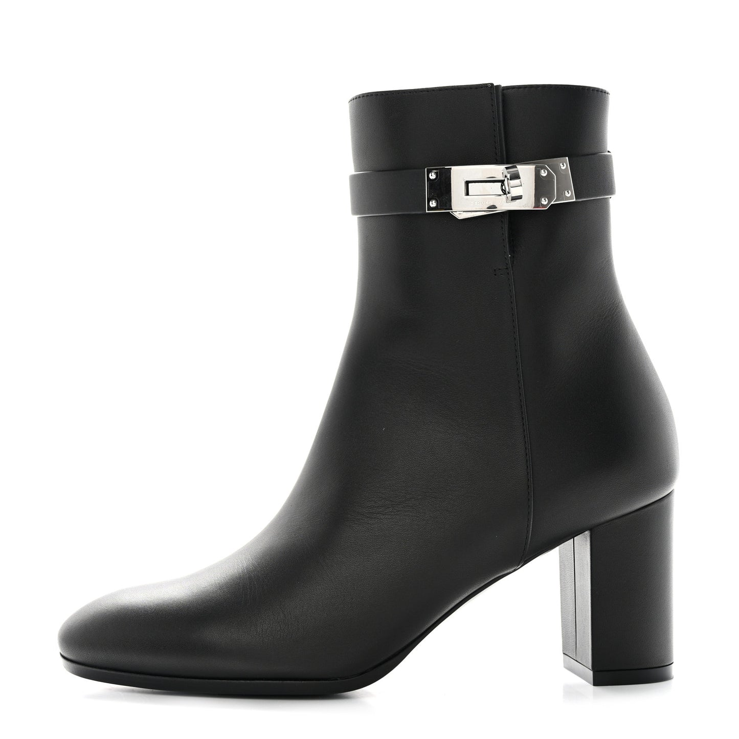 Calfskin Saint Germain Ankle Boots 35.5 Black