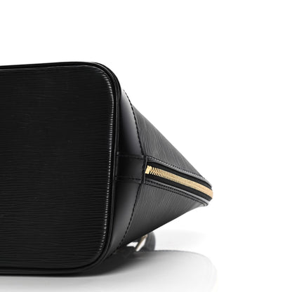 Louis Vuitton Epi Alma PM Black 8 of 9