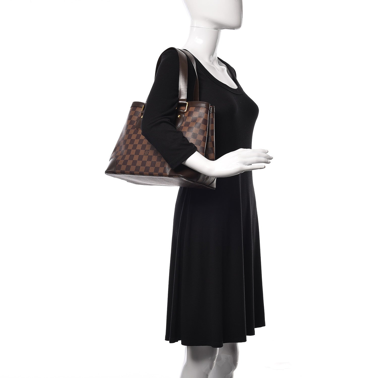 Louis Vuitton Damier Ebene Hampstead PM 2 of 12