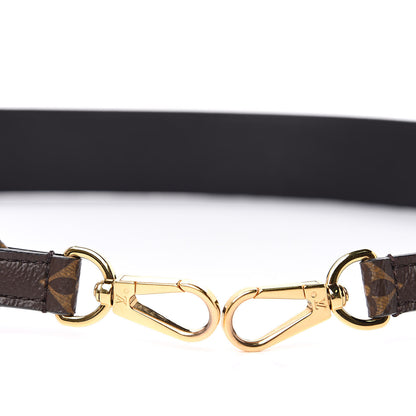 Louis Vuitton Monogram Bandouliere Shoulder Strap Black 3 of 6