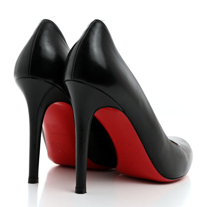 Christian Louboutin Kid Simple 100 Pumps 38 Black 4 of 9
