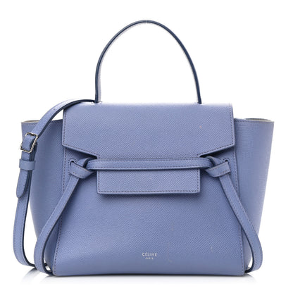 Celine Grained Calfskin Nano Belt Bag Amethyst 1 of 14