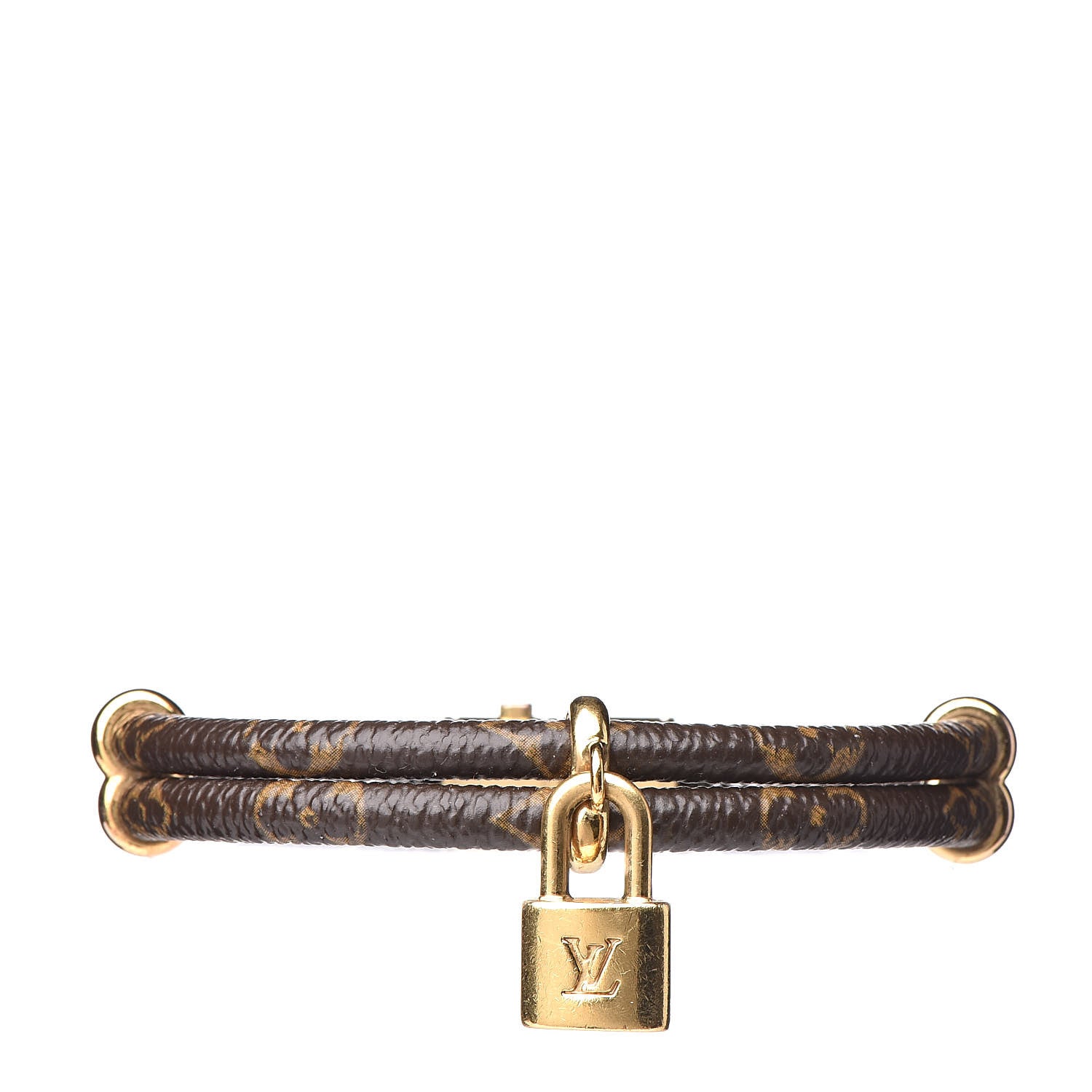 Louis Vuitton Monogram Keep It Twice Bracelet 19 1 of 4