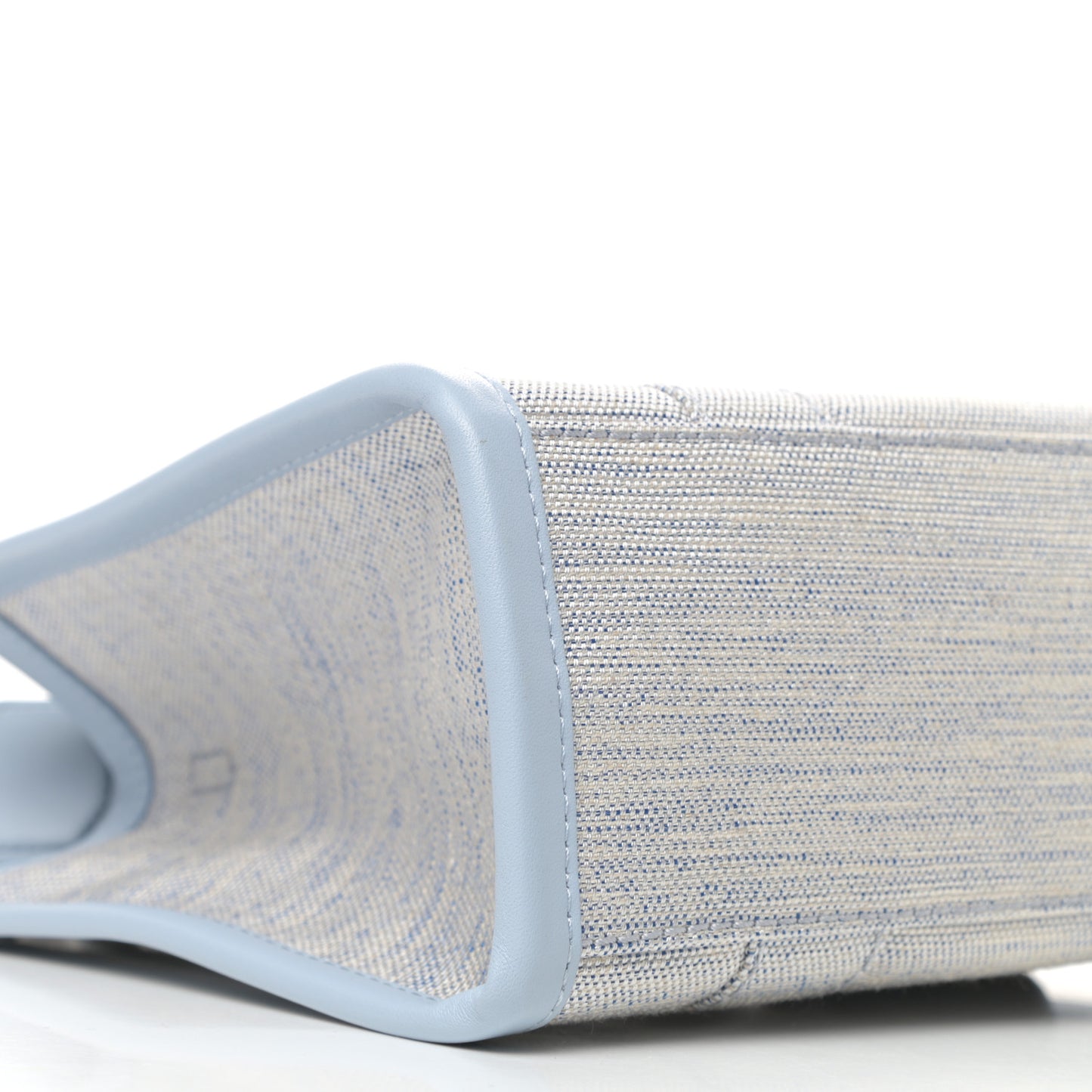 Canvas Small Summer Tote Bag Blue