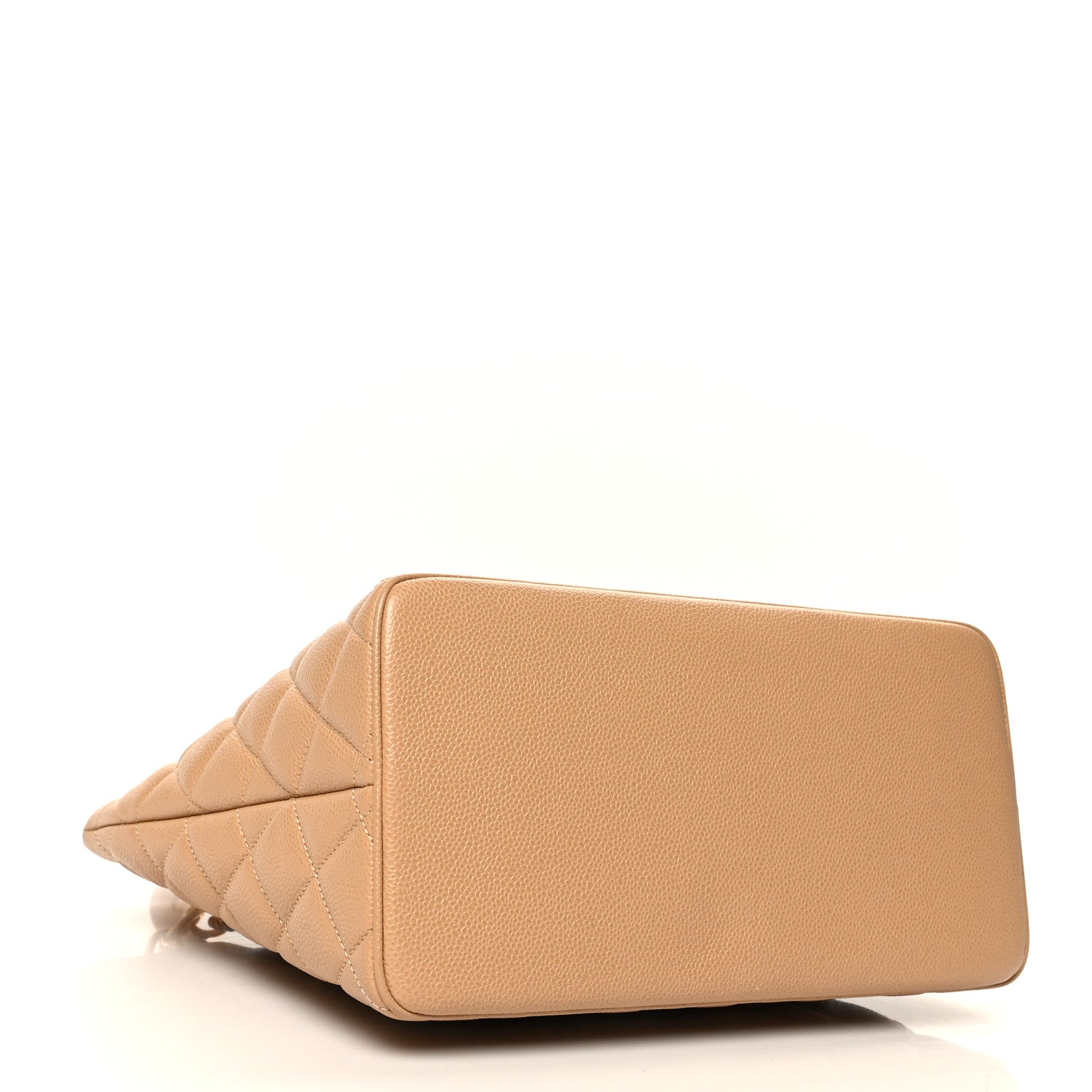 Chanel Caviar Quilted Medallion Tote Beige 4 of 7