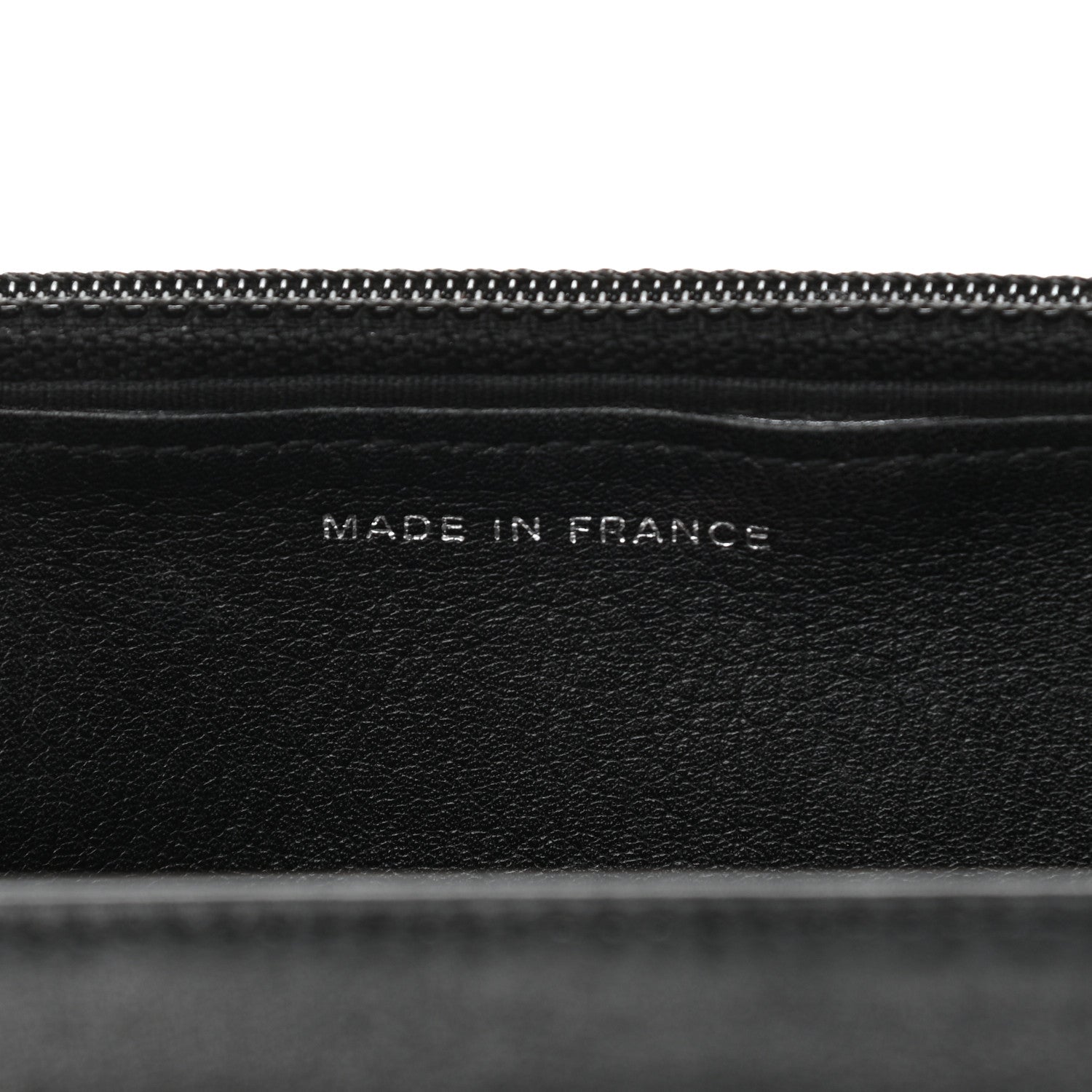 Chanel Caviar Timeless CC Wallet On Chain WOC Black 7 of 14