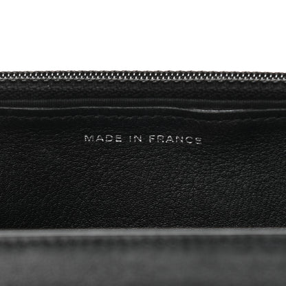Chanel Caviar Timeless CC Wallet On Chain WOC Black 7 of 14