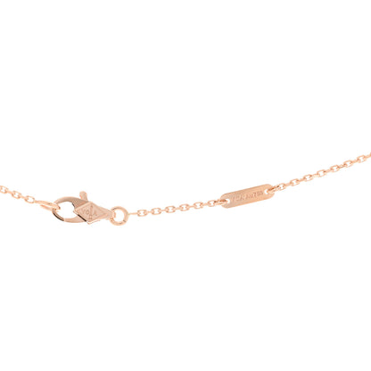 Van Cleef & Arpels 18K Rose Gold Sweet Alhambra Pendant Necklace 5 of 6