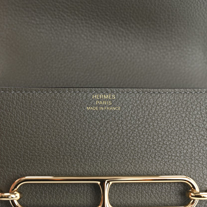 Hermes Evercolor Roulis Slim Wallet Gris Meyer 7 of 10