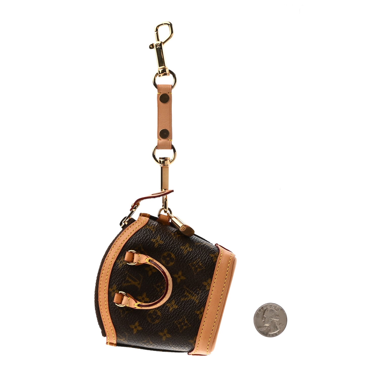 Louis Vuitton Mini Monogram Lockit Bag Charm 2 of 5