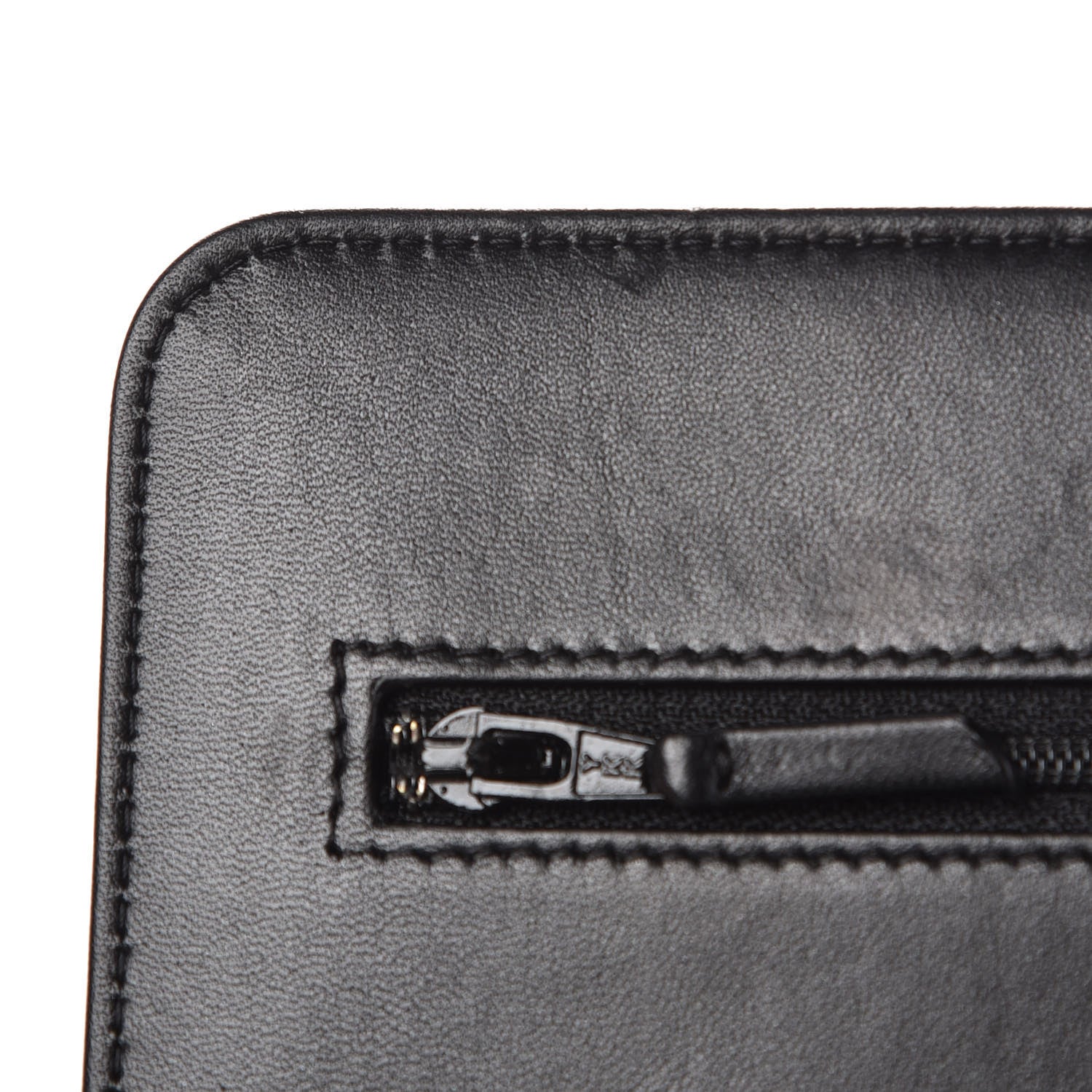 Chanel Lambskin Quilted Pearl Wallet On Chain WOC Black 12 of 13