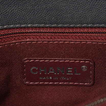 Chanel Caviar Quilted Large Coco Handle Flap Grey 6 of 11