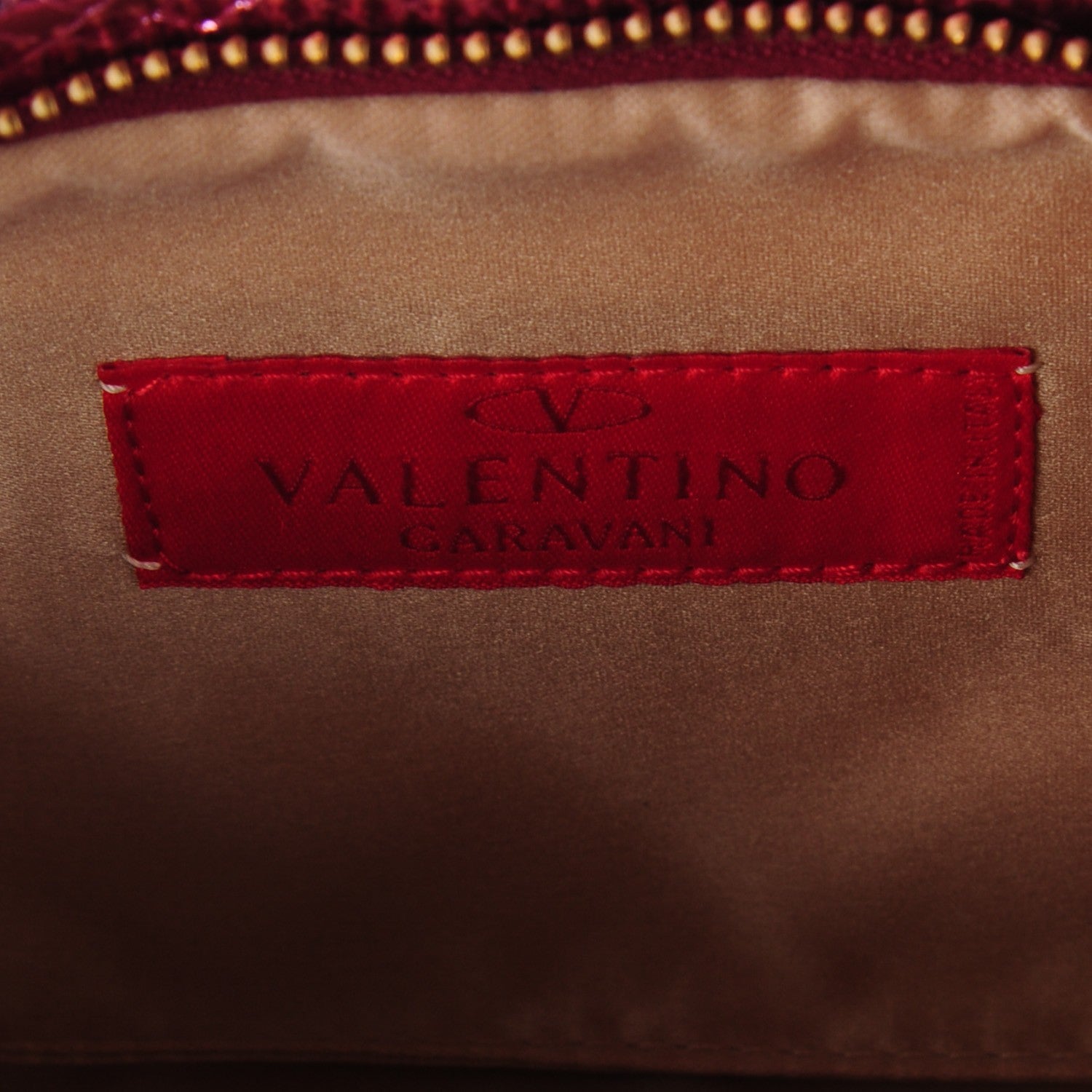 Valentino Garavani Python Bow Clutch Pink 6 of 7