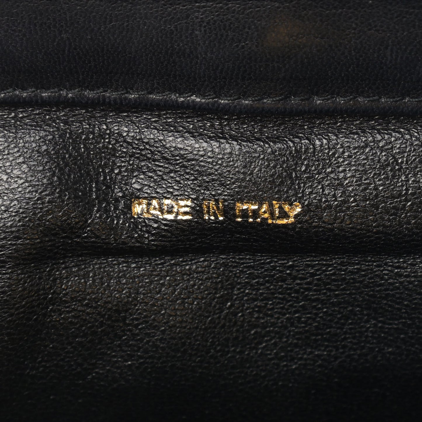 Lambskin Quilted Flap Shoulder Bag Black
