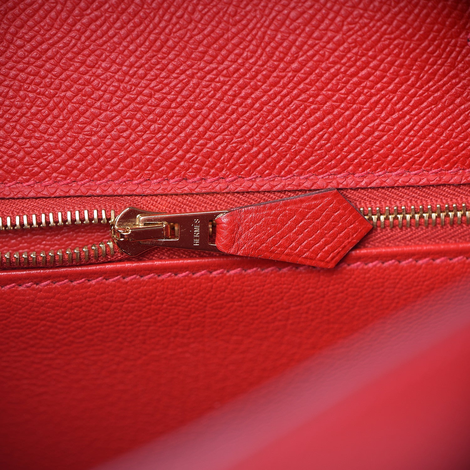 Hermes Epsom Kelly Sellier 28 Rouge Casaque 30 of 40