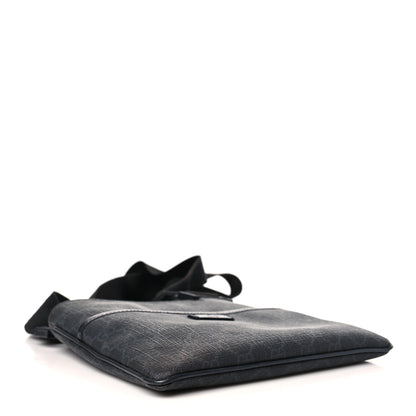 Gucci GG Plus Flat Messenger Bag Black Grey 4 of 9