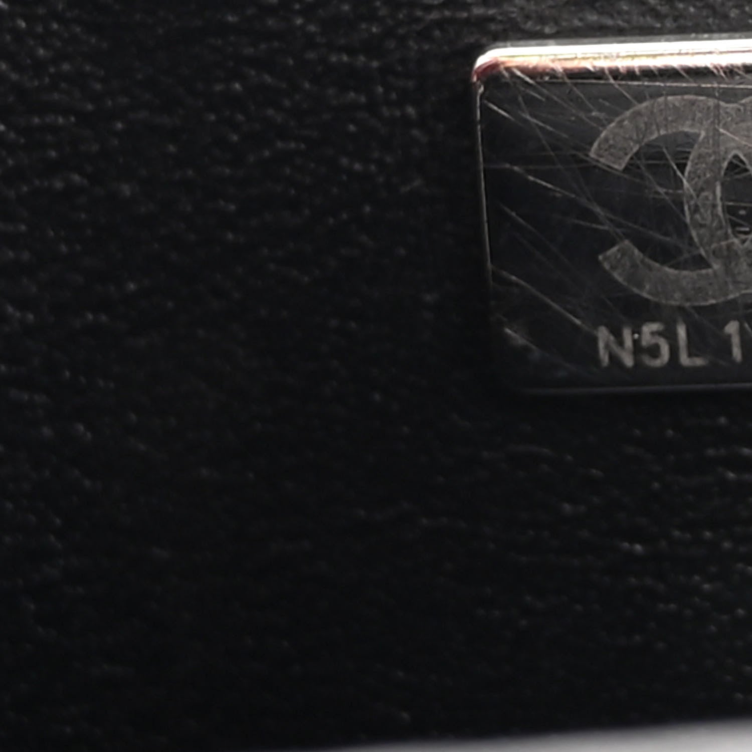 Chanel Lambskin Quilted Mini Rectangular Flap Black 7 of 10