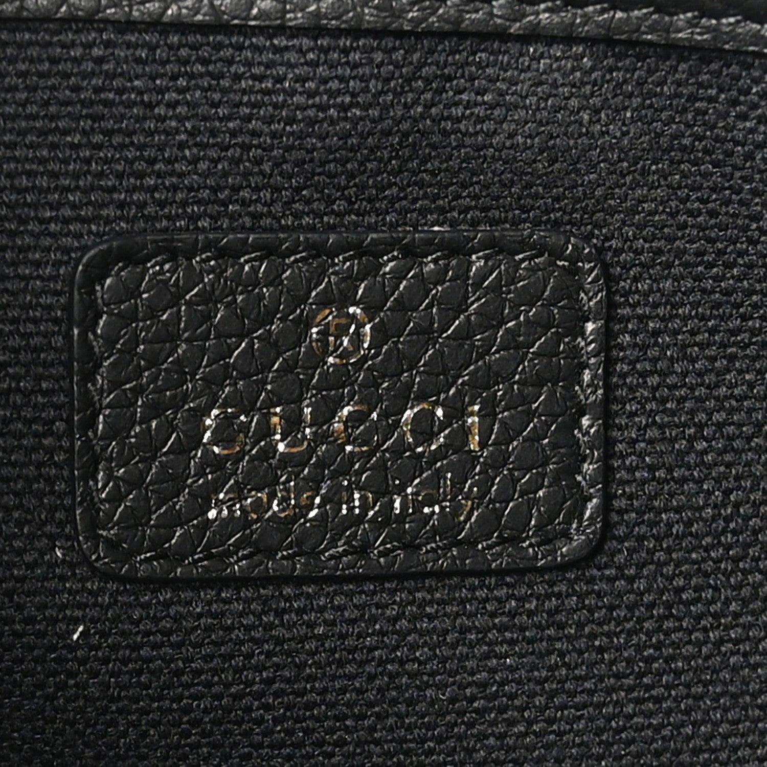 Gucci Pebbled Calfskin Small Jackie Tote Black 6 of 9