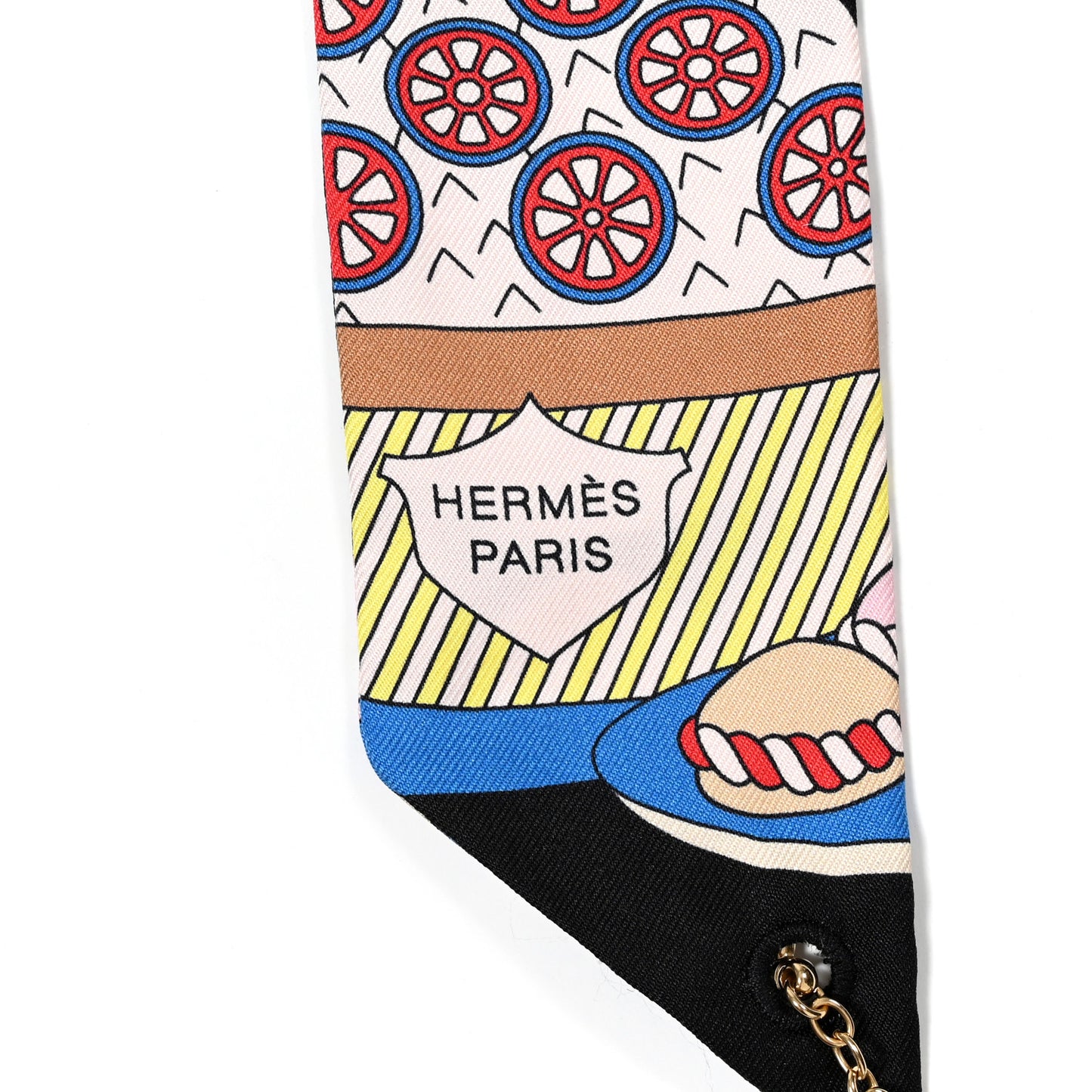 Silk La Patisserie Francaise Charms Twilly Charms Black White Bleu